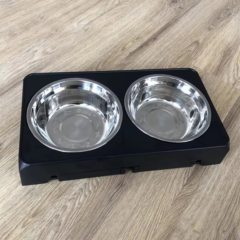 Elevated Dog Feeder Bowls Adju - Royal Canin Food Medium ulasan dan harga